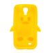 Силиконовая накладка Deexe Penguin Series для Samsung Galaxy S4 (i9500) - Yellow. Фото 3 из 7