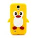 Силиконовая накладка Deexe Penguin Series для Samsung Galaxy S4 (i9500) - Yellow. Фото 2 из 7