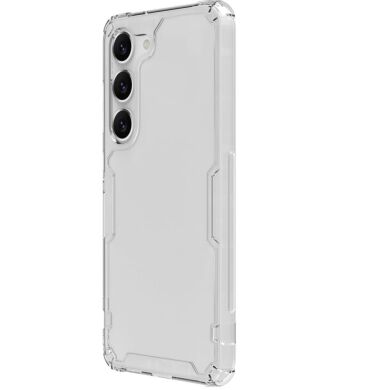 Силиконовый чехол NILLKIN Nature TPU Pro для Samsung Galaxy S23 Plus - Transparent