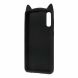 Силиконовый (TPU) чехол Deexe Cat 3D Series для Samsung Galaxy A50 (A505) / A30s (A307) / A50s (A507) - Black. Фото 3 из 5