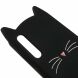 Силиконовый (TPU) чехол Deexe Cat 3D Series для Samsung Galaxy A50 (A505) / A30s (A307) / A50s (A507) - Black. Фото 4 из 5