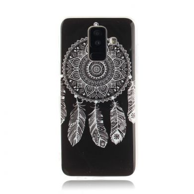 Силиконовый (TPU) чехол Deexe Life Style для Samsung Galaxy A6+ 2018 (A605) - Tribal Dream Catcher