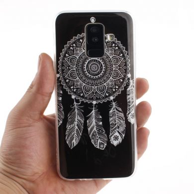 Силиконовый (TPU) чехол Deexe Life Style для Samsung Galaxy A6+ 2018 (A605) - Tribal Dream Catcher