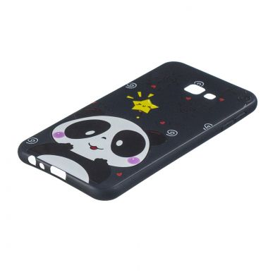 Силиконовый (TPU) чехол Deexe Life Style для Samsung Galaxy J4+ (J415) - Cute Panda