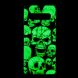 Силіконовий (TPU) чохол Deexe LumiCase для Samsung Galaxy S10 (G973) - Cool Skulls