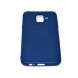 Силиконовый (TPU) чехол Deexe Matte Case для Samsung Galaxy A6 2018 (A600) - Dark Blue. Фото 5 из 7