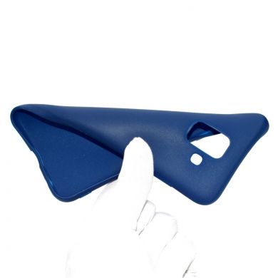 Силиконовый (TPU) чехол Deexe Matte Case для Samsung Galaxy A6 2018 (A600) - Dark Blue