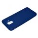 Силиконовый (TPU) чехол Deexe Matte Case для Samsung Galaxy A6 2018 (A600) - Dark Blue. Фото 4 из 7