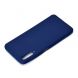 Силіконовий (TPU) чохол Deexe Matte Case для Samsung Galaxy A7 2018 (A750), Dark Blue