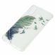Силиконовый (TPU) чехол Deexe Pretty Glossy для Samsung Galaxy A40 (А405) - Feather and Bird
