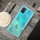 Силіконовий (TPU) чохол Deexe Pretty Glossy для Samsung Galaxy A51 (А515) - Green Dinosaurs
