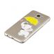 Силиконовый (TPU) чехол Deexe Pretty Glossy для Samsung Galaxy J6 2018 (J600) - Elephant Holding an Umbrella. Фото 5 из 7