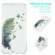 Силиконовый (TPU) чехол Deexe Pretty Glossy для Samsung Galaxy M10 (M105) - Feather and Bird