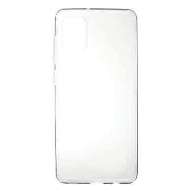 Силиконовый (TPU) чехол Deexe UltraThin для Samsung Galaxy A31 (A315) - Transparent