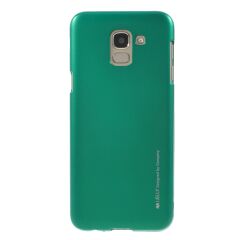 Силиконовый (TPU) чехол MERCURY iJelly Cover для Samsung Galaxy J6 2018 (J600) - Green