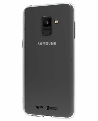 Силиконовый (TPU) чехол Soft Clear Cover для Samsung Galaxy A8 2018 (A530) GP-A530WSCPAAA -