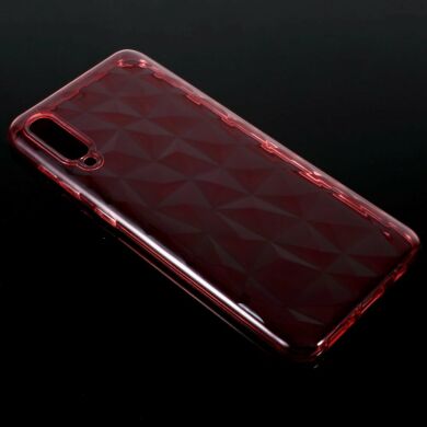 Силиконовый (TPU) чехол UniCase 3D Diamond Grain для Samsung Galaxy A50 (A505) / A30s (A307) / A50s (A507) - Pink