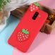 Силиконовый (TPU) чехол UniCase 3D Pattern для Samsung Galaxy A6+ 2018 (A605) - Strawberry Pattern. Фото 1 из 4
