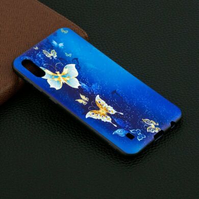Силиконовый (TPU) чехол UniCase Color Style для Samsung Galaxy M10 - Butterfly