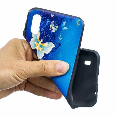 Силиконовый (TPU) чехол UniCase Color Style для Samsung Galaxy M10 - Butterfly