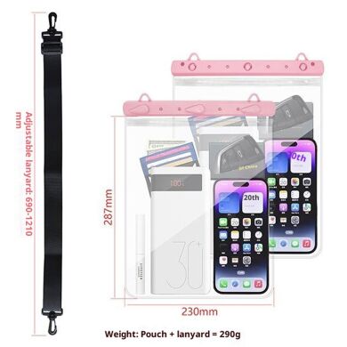 Вологозахисний чохол Deexe Waterproof Dry Case - Black