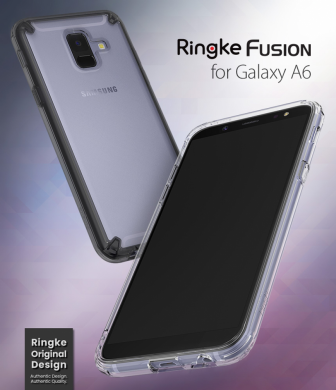 Захисна накладка RINGKE Fusion для Samsung Galaxy A6 2018 (A600) - Black