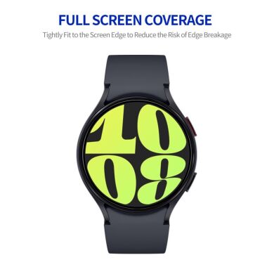 Защитное стекло ENKAY 3D Screen Protector для Samsung Galaxy Watch 6 / 7 (44mm) - Black