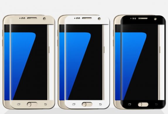 Защитное стекло MOFI 3D Curved Edge для Samsung Galaxy S7 (G930) - White