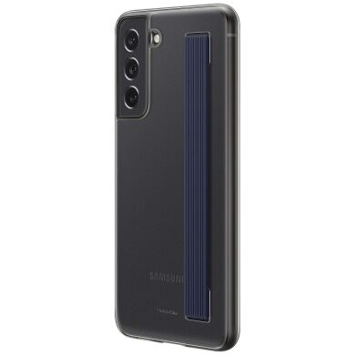 Защитный чехол Clear Strap Cover для Samsung Galaxy S21 FE (G990) EF-XG990CBEGRU - Gray