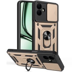 Захисний чохол Deexe Armor Shield для Samsung Galaxy A07 (A075) - Gold