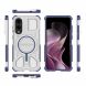 Защитный чехол Deexe Clear Bibercas для Samsung Galaxy S25 Edge (S937) - Blue. Фото 6 из 7