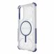 Защитный чехол Deexe Clear Bibercas для Samsung Galaxy S25 Edge (S937) - Blue. Фото 4 из 7