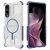 Захисний чохол Deexe Clear Bibercas для Samsung Galaxy S25 Edge (S937) - Blue