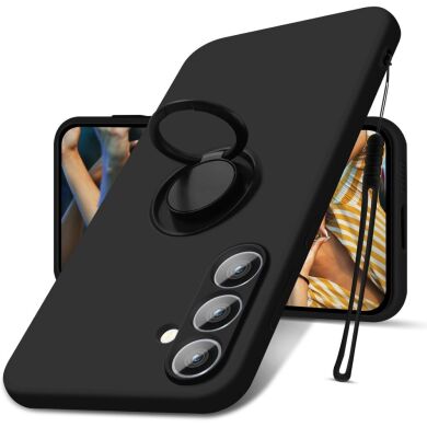 Защитный чехол Deexe Color Shell для Samsung Galaxy S24 (S921) - Black