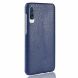 Захисний чохол Deexe Croco Style для Samsung Galaxy A50 (A505) - Dark Blue