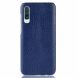 Захисний чохол Deexe Croco Style для Samsung Galaxy A50 (A505) - Dark Blue