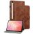 Защитный чехол Deexe Cute Tiger для Samsung Galaxy Tab S11 (X730/X736) - Brown