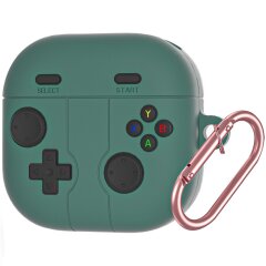 Защитный чехол Deexe Game Console для Samsung Galaxy Buds 4 / Buds 4 Pro - Green
