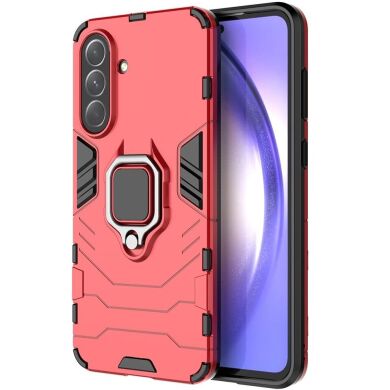 Защитный чехол Deexe Hybrid Case для Samsung Galaxy A36 (A366) - Red