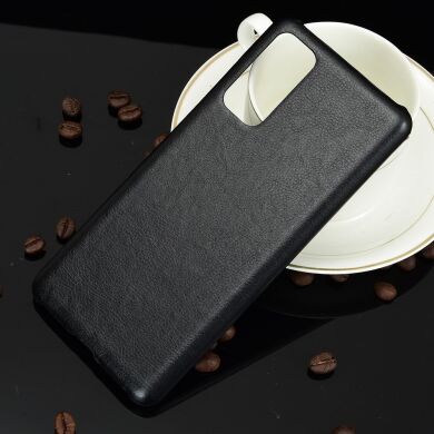 Защитный чехол Deexe Leather Back Cover для Samsung Galaxy S20 FE (G780) - Black