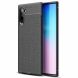 Захисний чохол Deexe Leather Cover для Samsung Galaxy Note 10 - Black