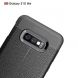 Защитный чехол Deexe Leather Cover для Samsung Galaxy S10e - Black. Фото 10 из 13