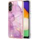 Защитный чехол Deexe Marble Style для Samsung Galaxy A04s (A047) / A13 5G (A136) - Light Purple. Фото 1 из 4