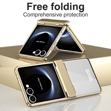 Захисний чохол Deexe Mirage Series для Samsung Galaxy Flip 7 - Gold