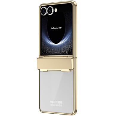 Захисний чохол Deexe Mirage Series для Samsung Galaxy Flip 7 - Gold