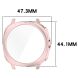 Защитный чехол Deexe Protective Frame для Samsung Galaxy Watch 7 (40mm) - Pink. Фото 7 из 7