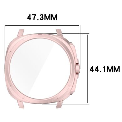 Защитный чехол Deexe Protective Frame для Samsung Galaxy Watch 7 (40mm) - Pink