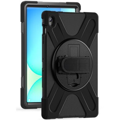 Защитный чехол Deexe Rotation Hybrid для Samsung Galaxy Tab S10 FE Plus - Black