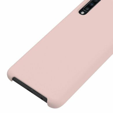 Защитный чехол Deexe Silicone Case для Samsung Galaxy A70 (A705) - Pink