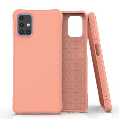 Захисний чохол Deexe Soft Cover для Samsung Galaxy M31s (M317) - Orange